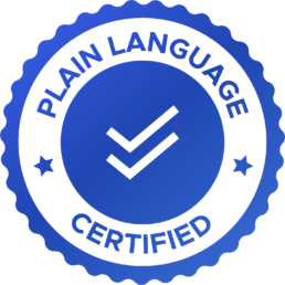Plain Language Certified